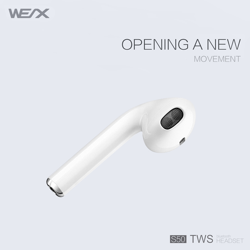 WEX S50 TWS -kuulokkeet, todelliset langattomat stereokuulokkeet